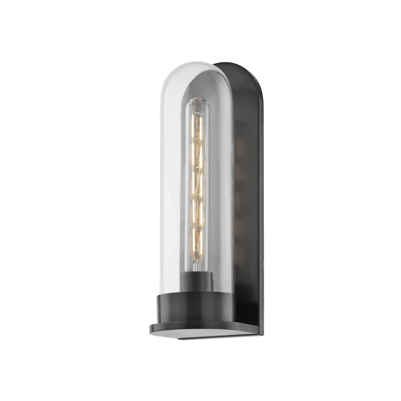 Irwin 1 Light 4.5 inch Distressed Bronze Wall Sconce Wall Light