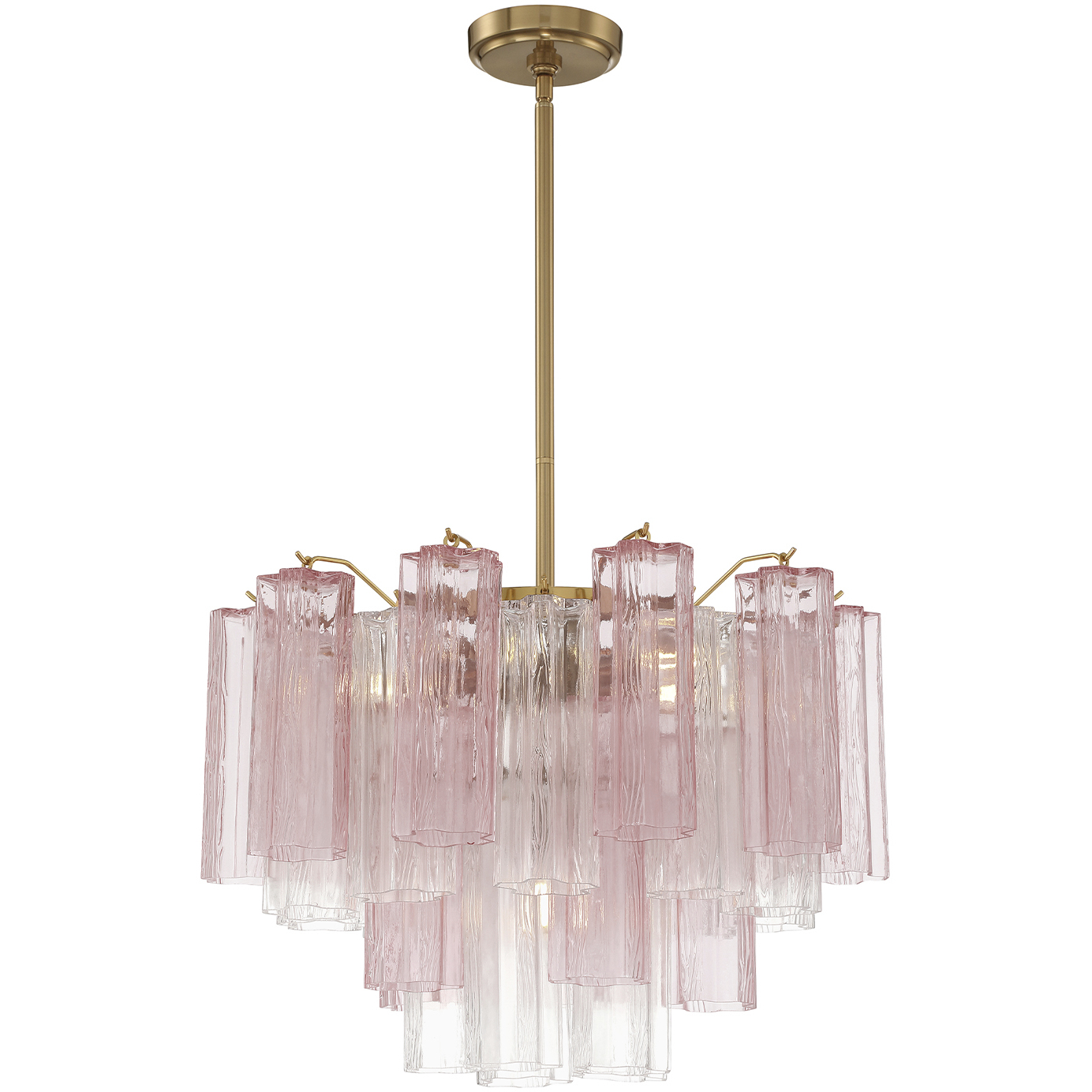 Addis 6 Light 19.75 inch Aged Brass Chandelier Ceiling Light in Spring