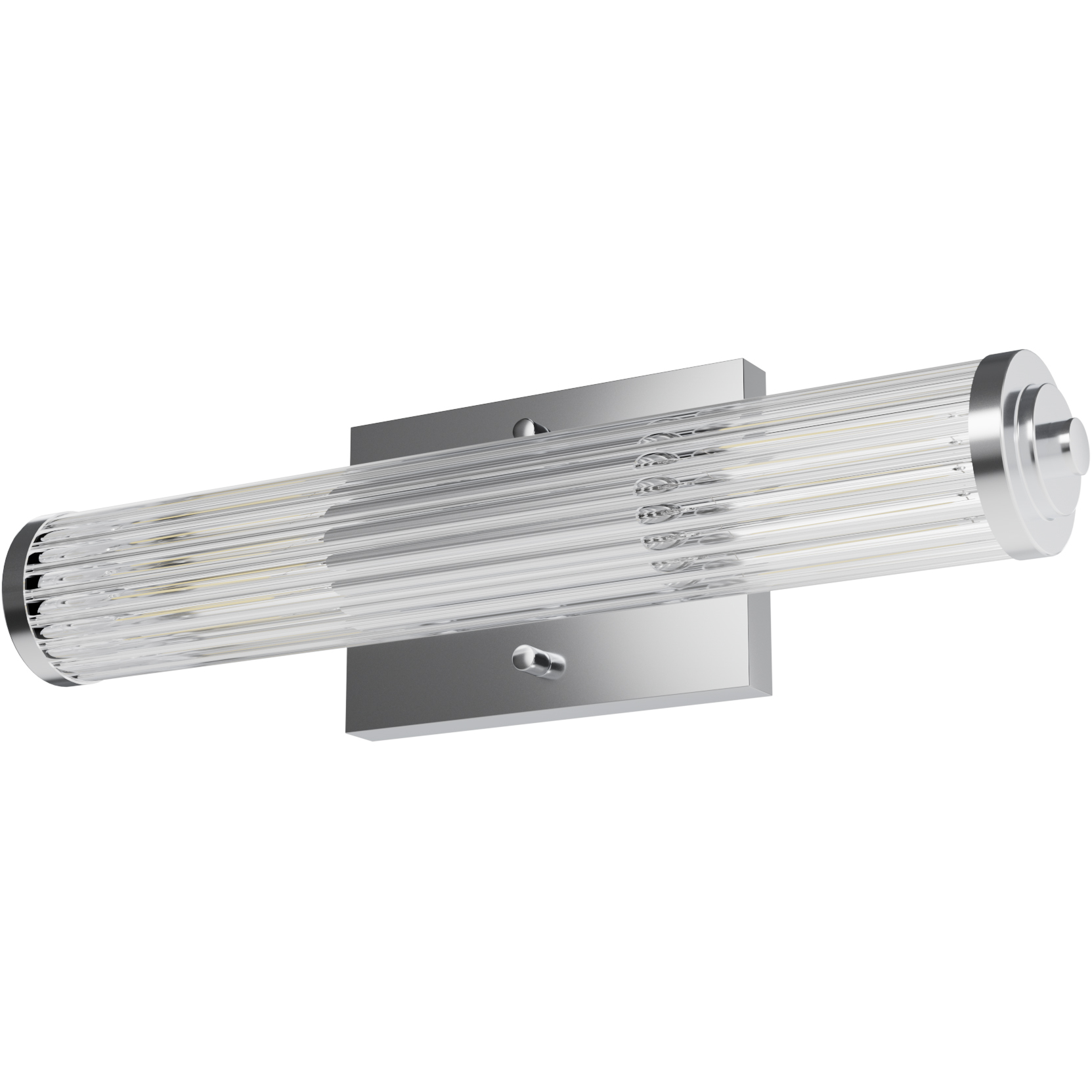 Holly Grove 2 Light 18 inch Chrome Vanity Light Wall Light, Small
