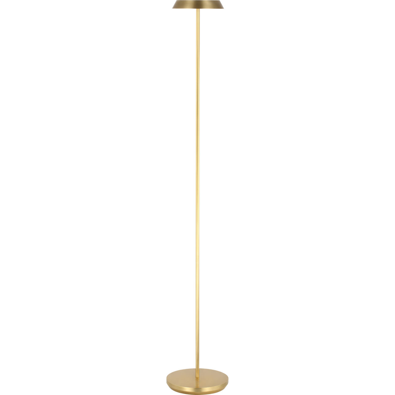 Sean Lavin Tepa 49 inch 2.2 watt Hand Rubbed Antique Brass Rechargeable Floor Lamp Portable Light