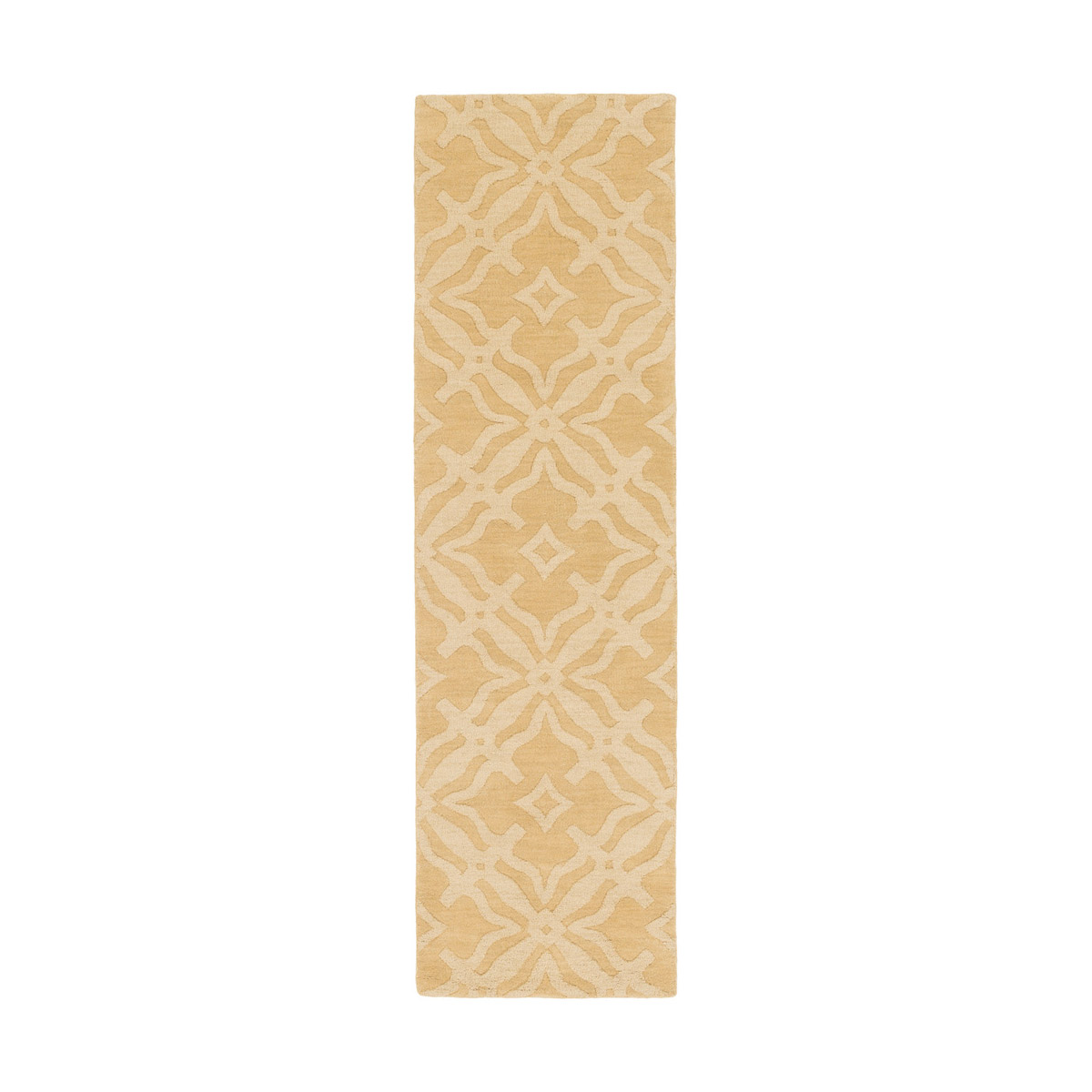 Metro 96 X 27 inch Wheat Indoor Runner, Runner