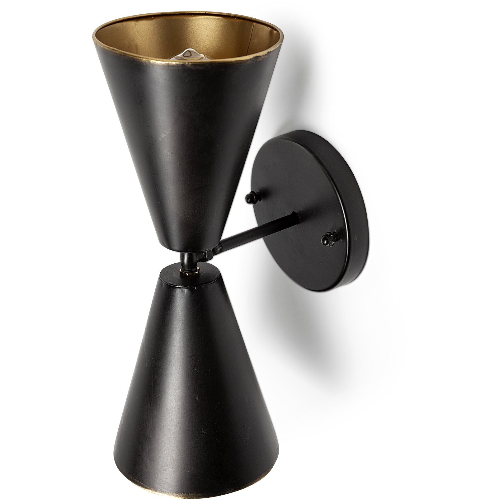 Eris 5.12 inch Black Wall Sconce Wall Light