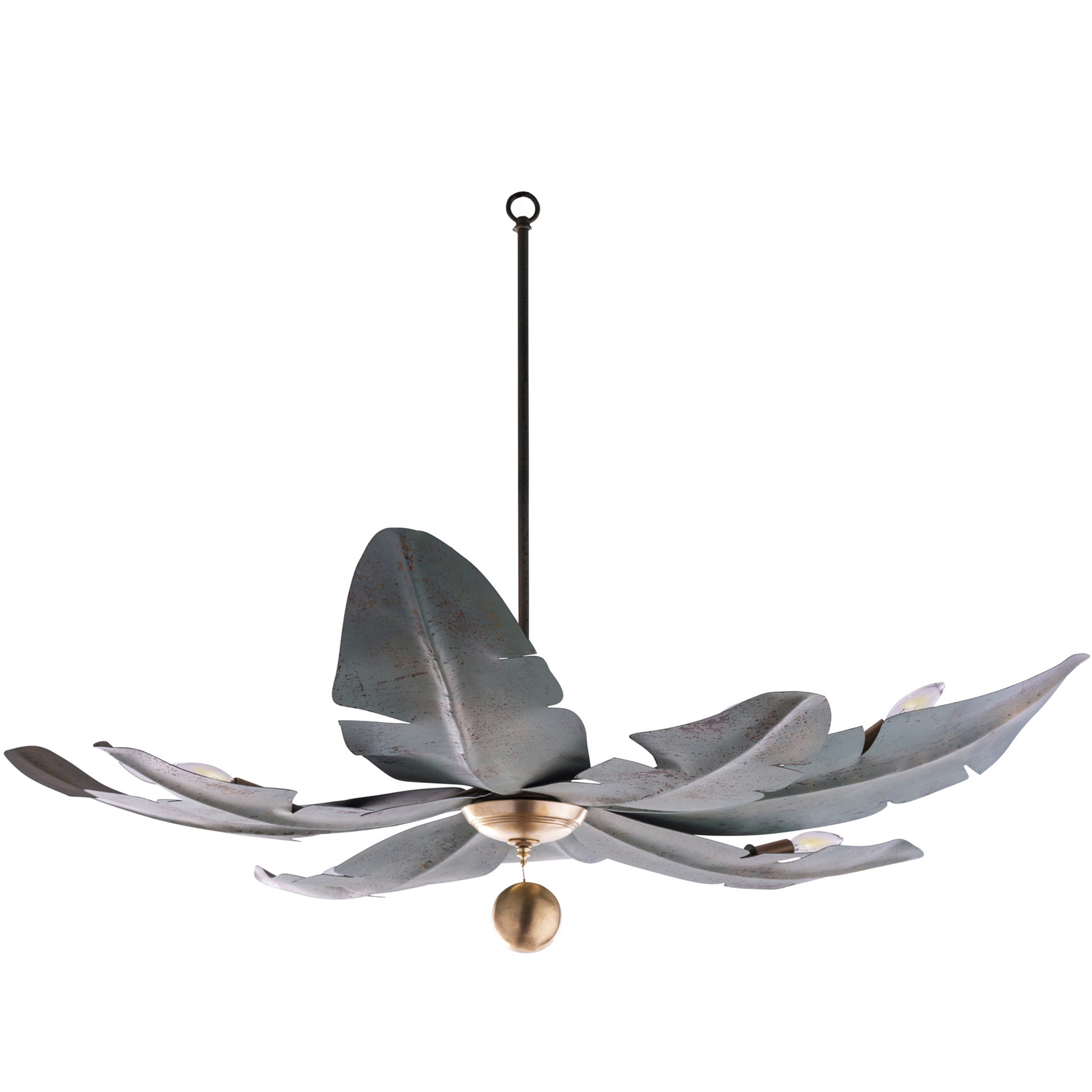Palm Beach 8 Light Palmetto Chandelier Ceiling Light