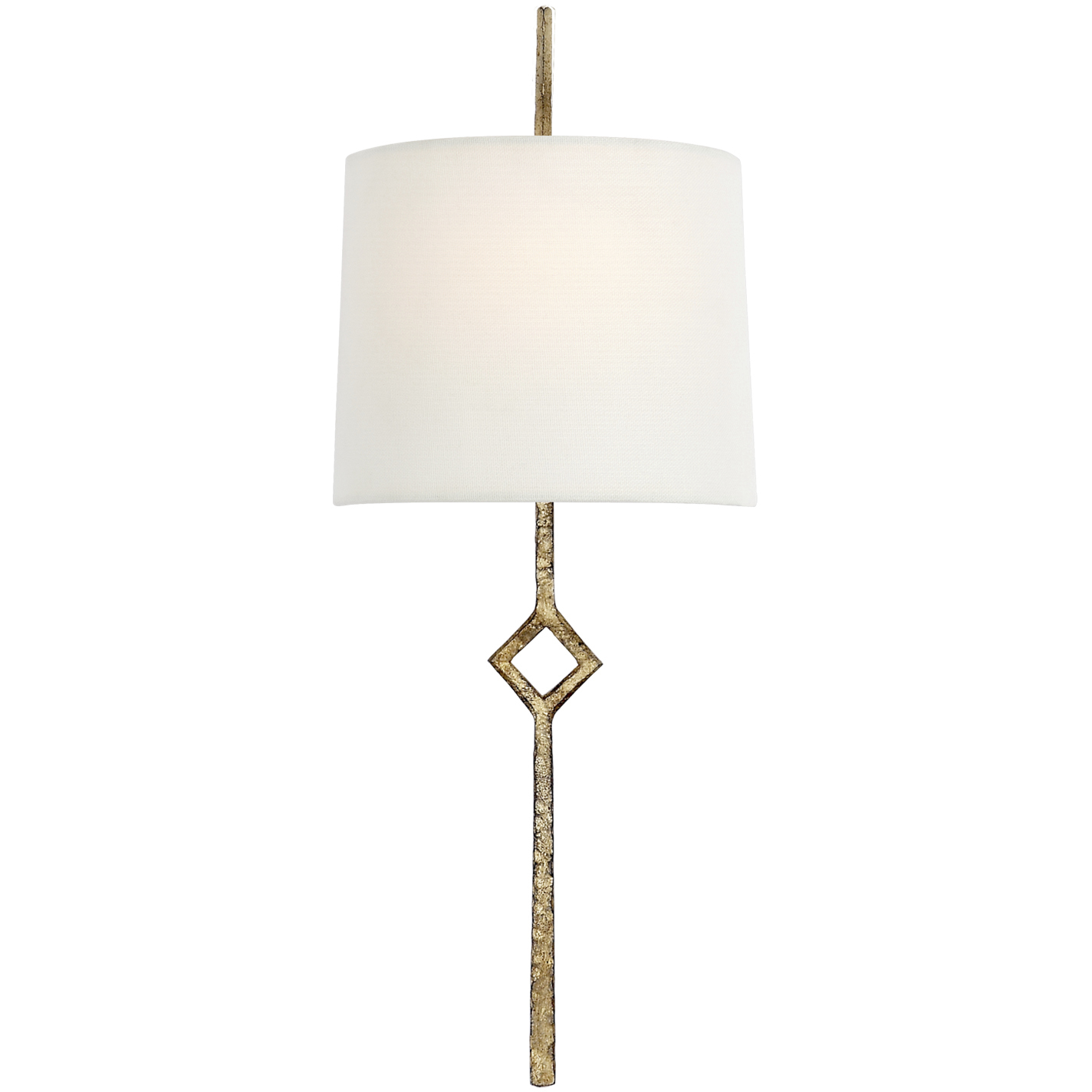 Studio VC Cranston 1 Light 6.5 inch Gilded Iron Sconce Wall Light in Linen, Small