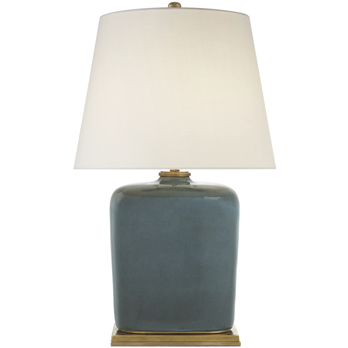 Visual Comfort Thomas O'Brien Block Table Lamps, a Pair. Original Price:  $1,040