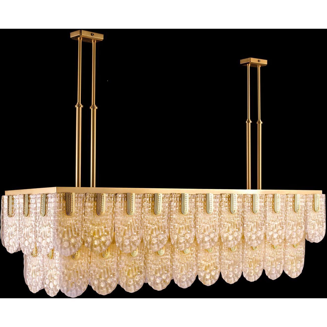Mariner Luxury LED 19.69 inch Antique Gold Plated Chandelier Ceiling Light