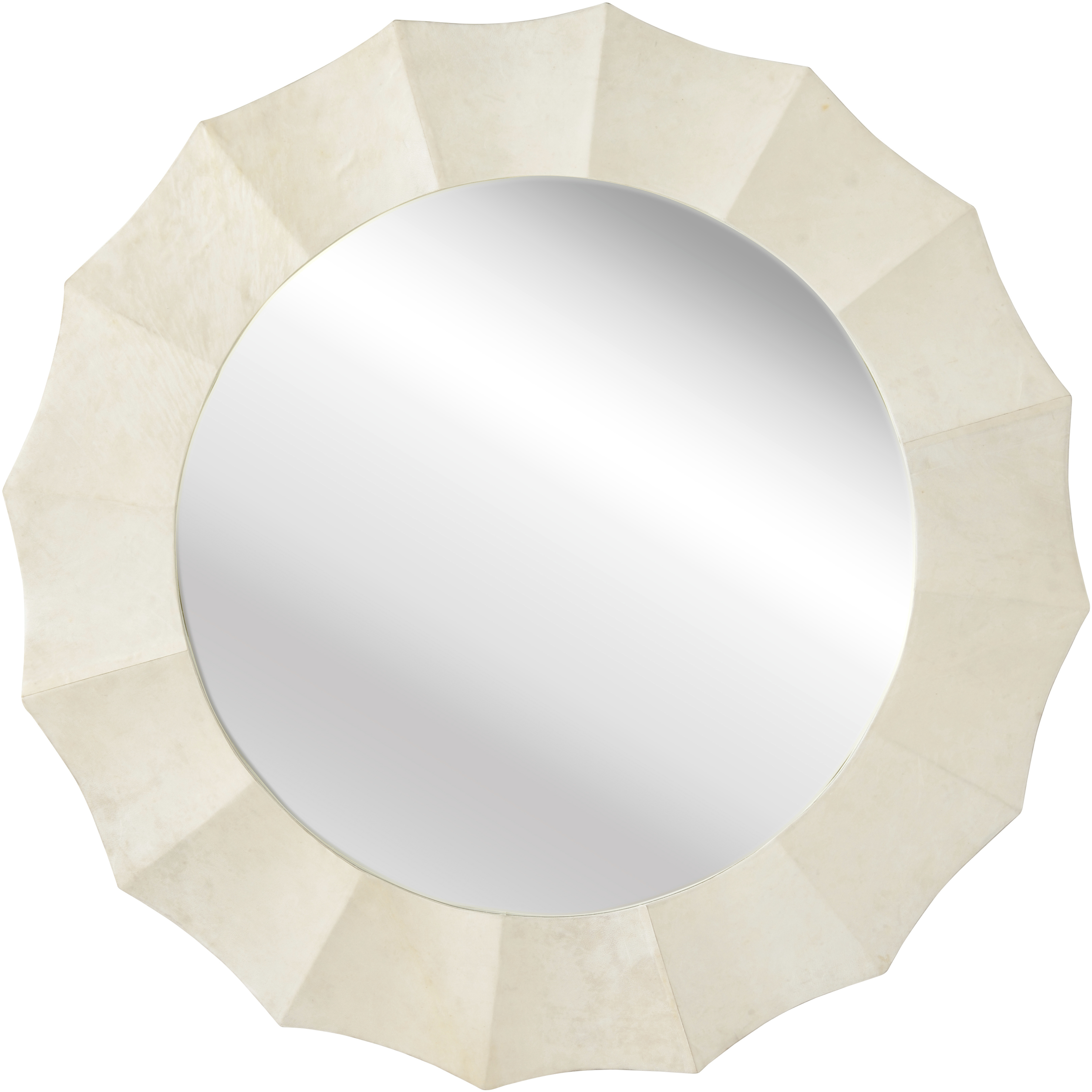 Bride's Dream 41.75 X 41.75 inch White/Cream Mirror