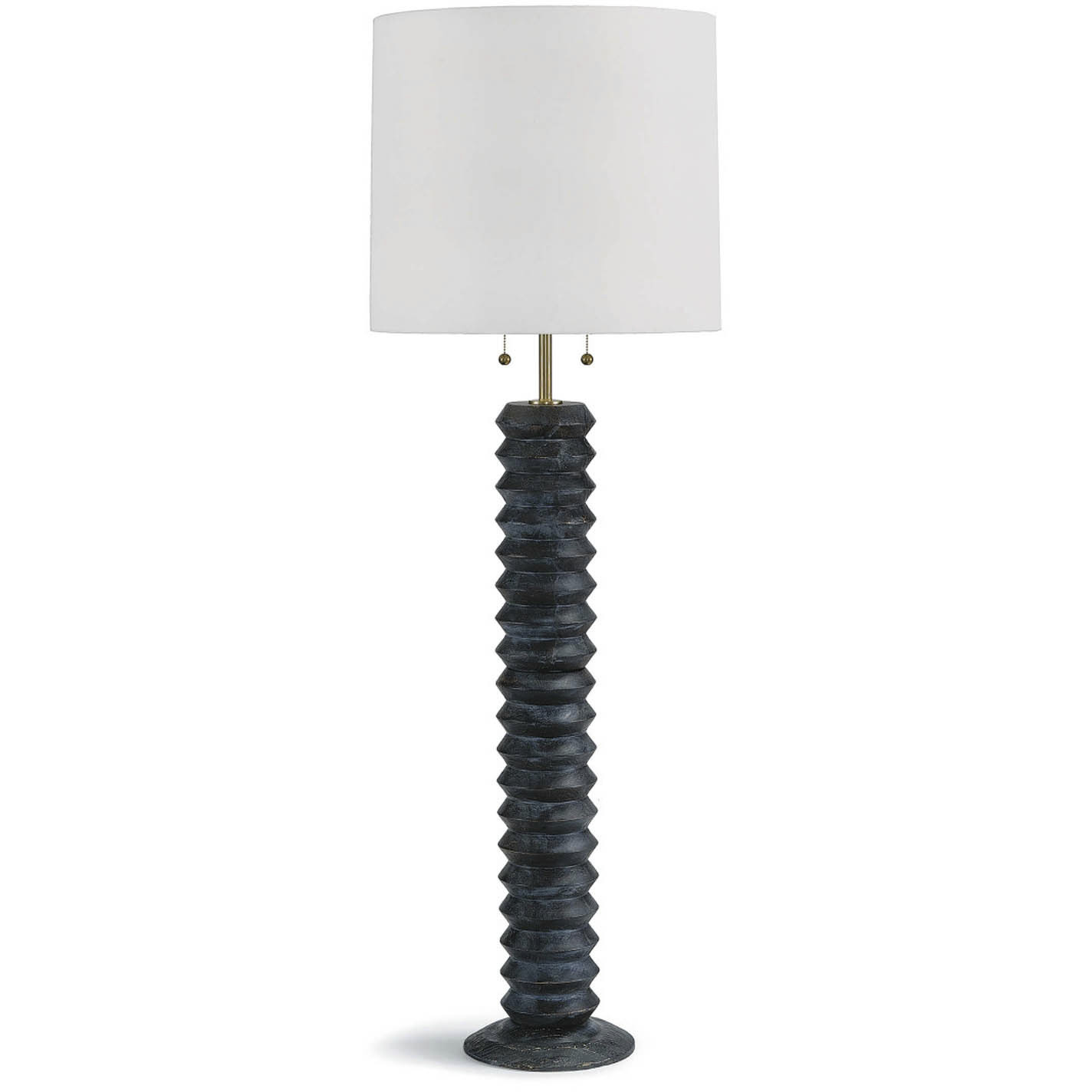 Accordion 63.5 inch 100.00 watt Ebony Floor Lamp Portable Light
