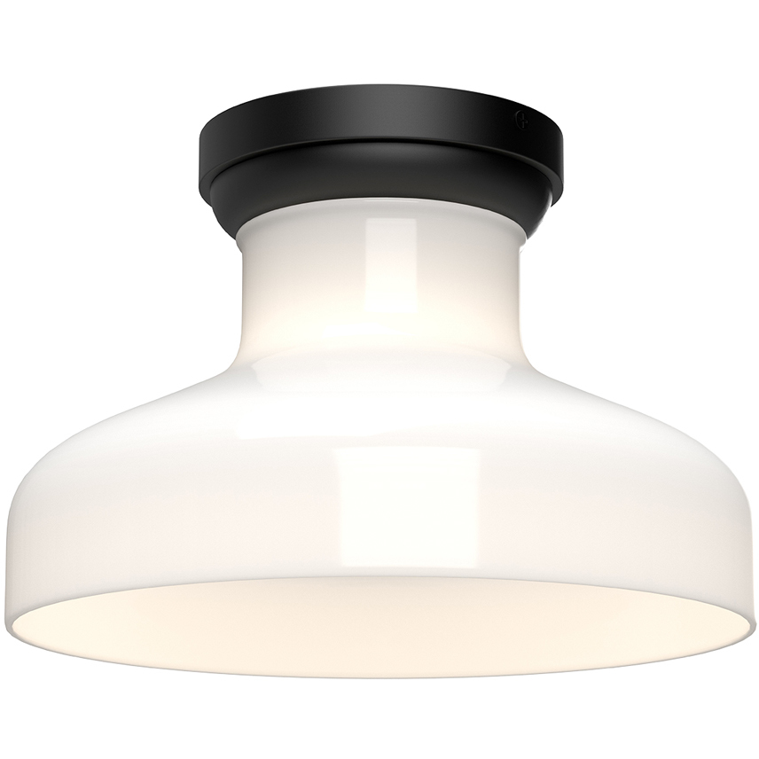 Alora Mood Westlake 1 Light 11.13 inch Matte Black Flush Mount Ceiling Light