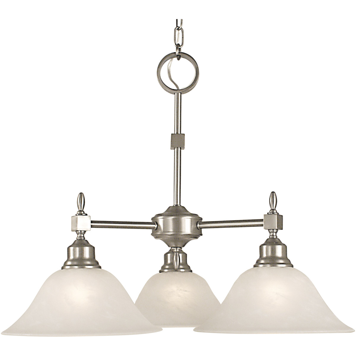 Taylor 3 Light 25 inch Mahogany Bronze with Amber Marble Glass Shade Dinette Chandelier Ceiling Light