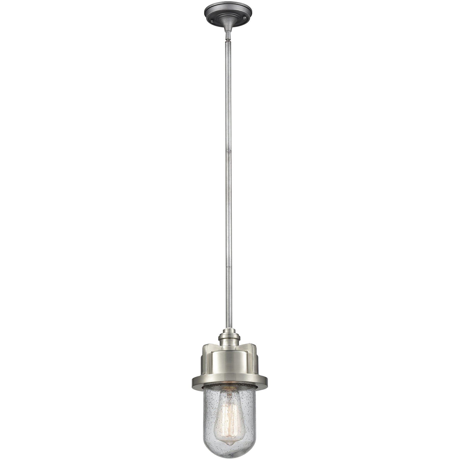 Elk Home 16501/1 Briggs 1 Light 6 inch Weathered Zinc with