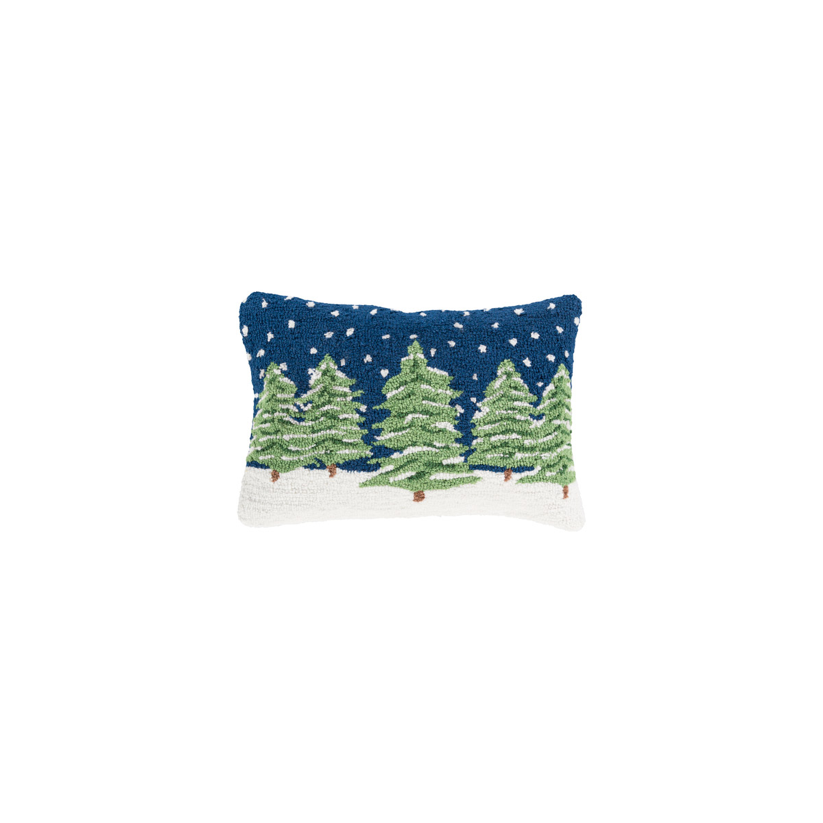 Winter 19 X 13 inch Navy/Grass Green/Dark Green/Ivory/Camel Pillow Kit
