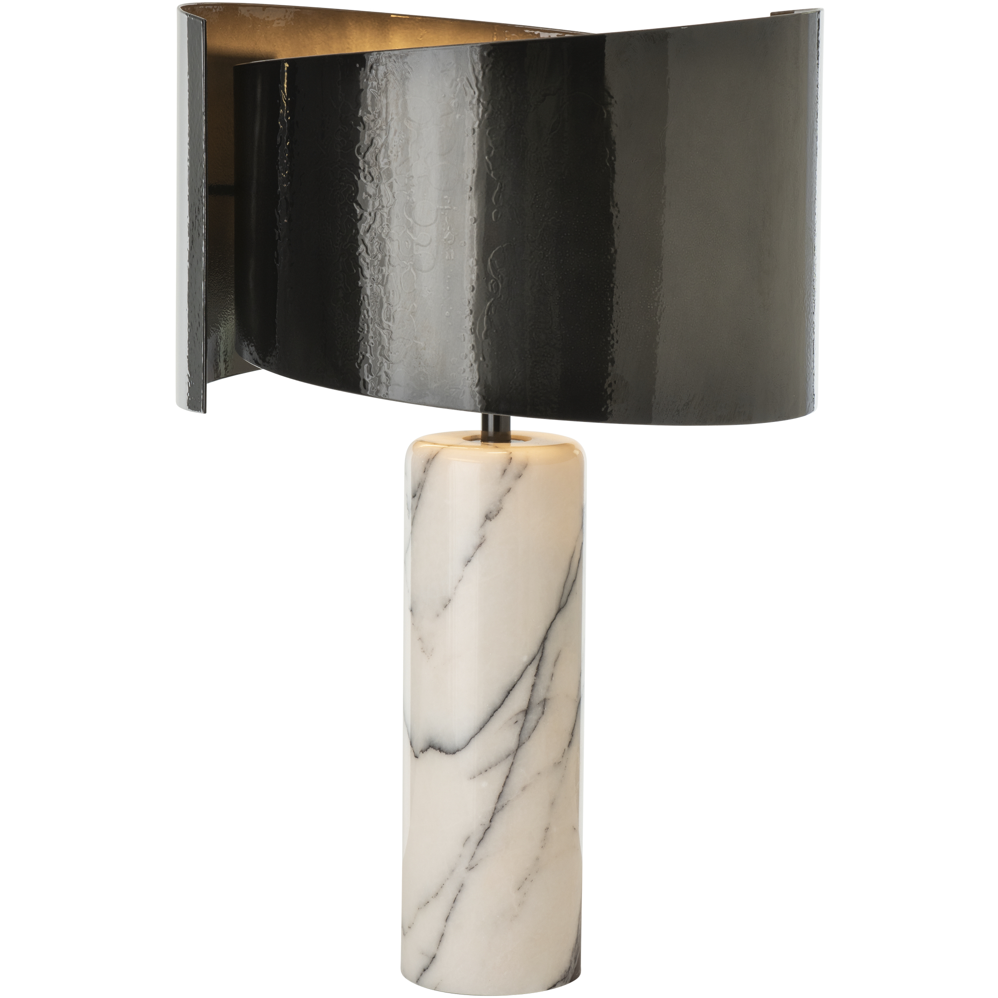 Zen 28.5 inch 60 watt Modern Brass Table Lamp Portable Light