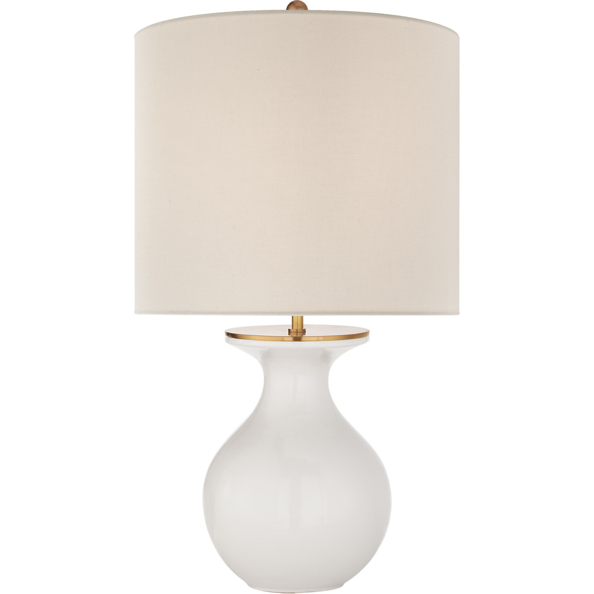 kate spade new york Albie 25.25 inch 60 watt New White Desk Lamp Portable Light, Small