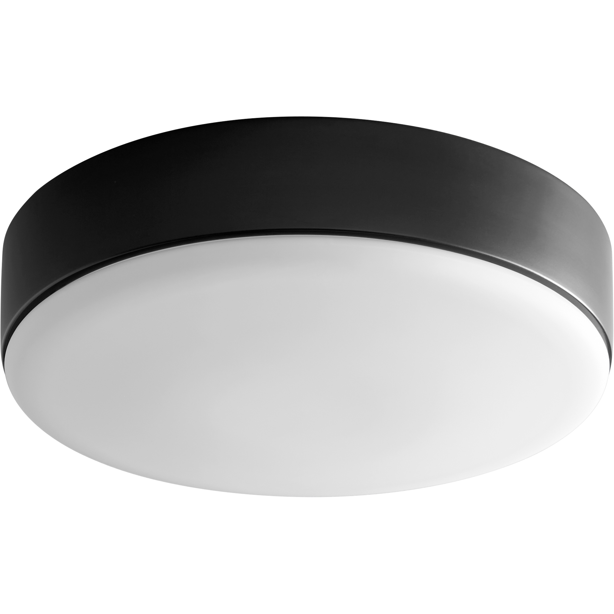 Journey 1 Light 14 inch Black Flush Mount Ceiling Light