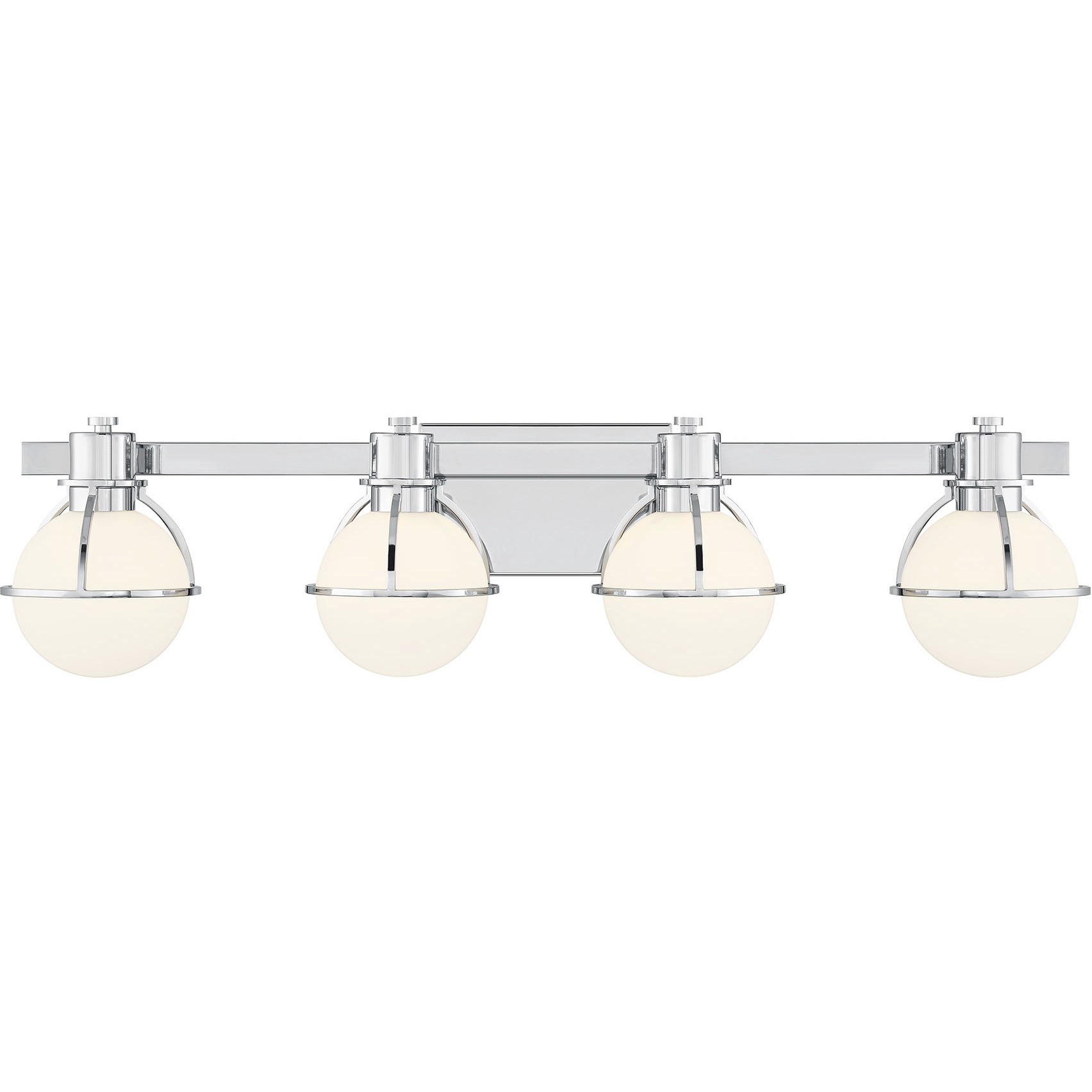 Pierce 4 Light 32 inch Chrome Bathroom Vanity Light Wall Light