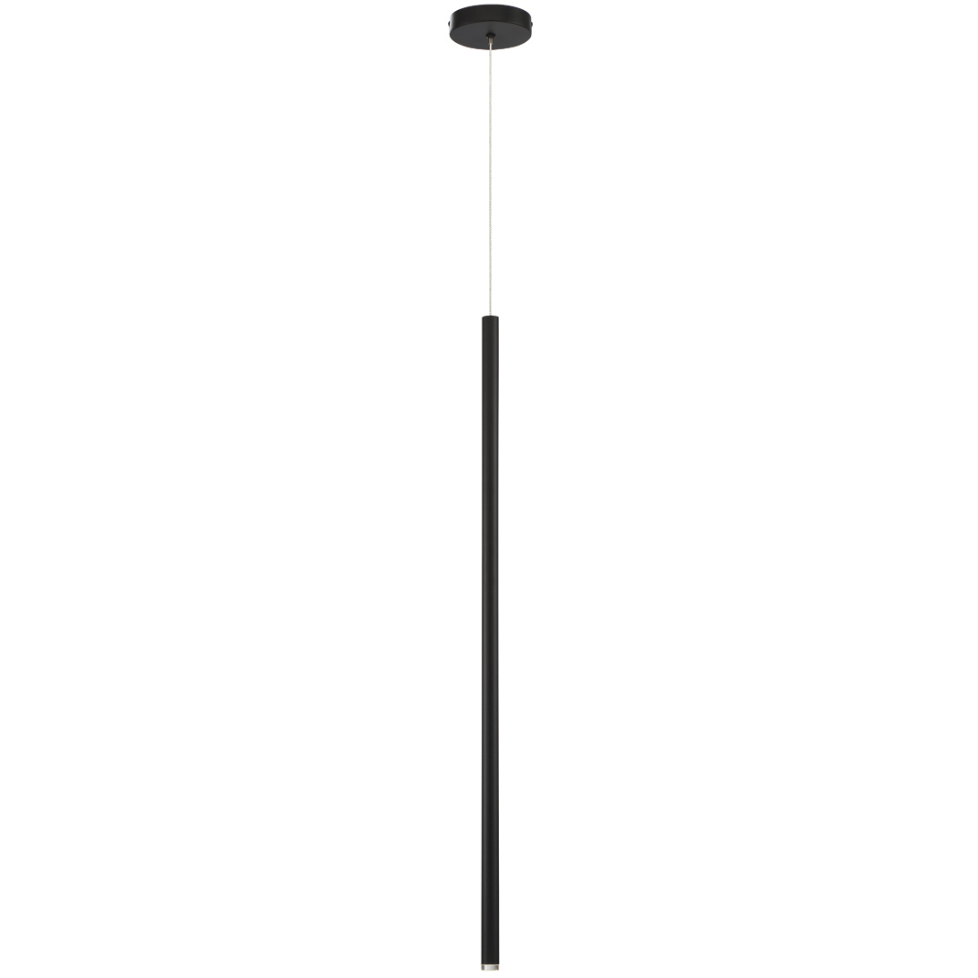 Navada LED 1 inch Black Pendant Ceiling Light, Large
