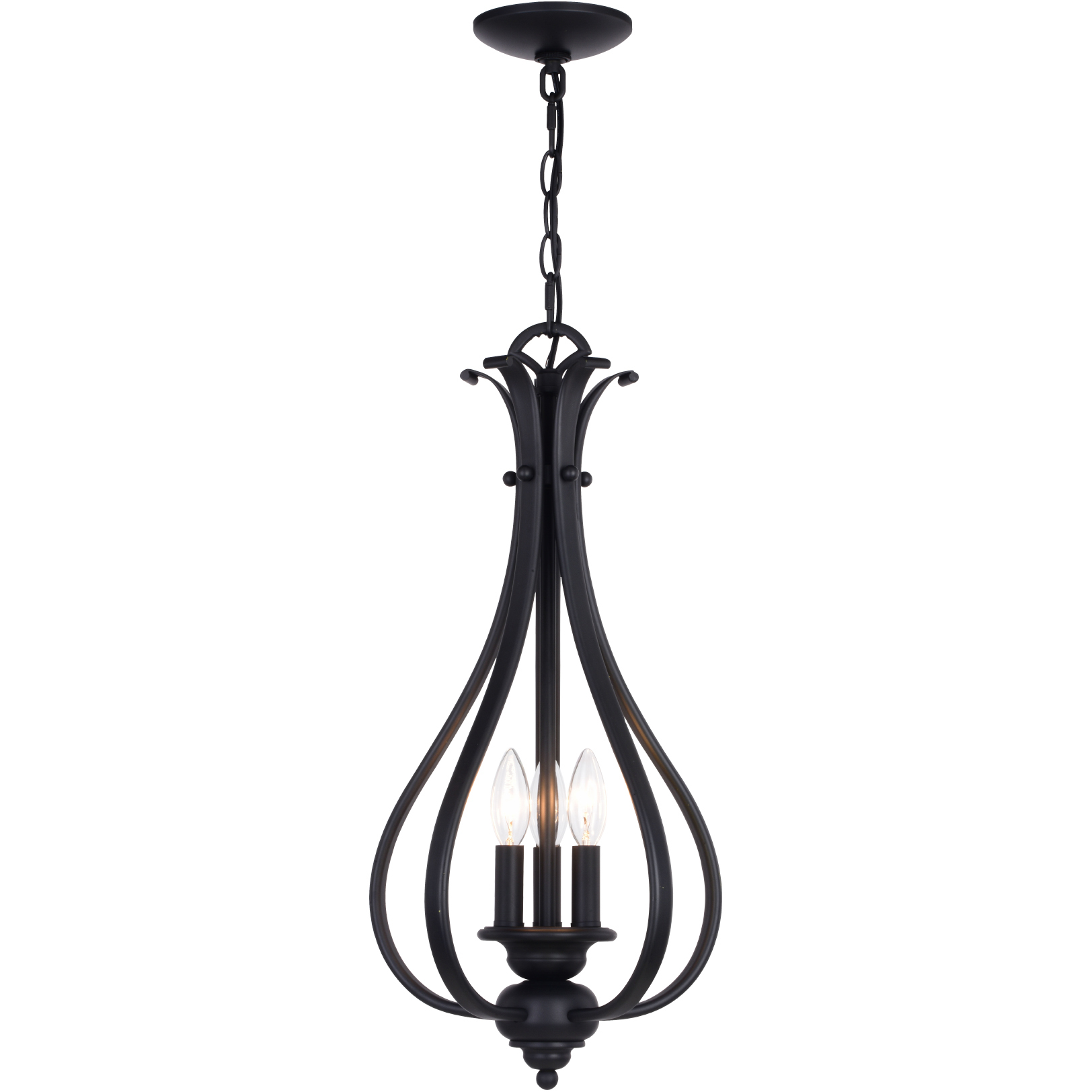 Monrovia LED 11.25 inch Oil Rubbed Bronze Pendant Ceiling Light