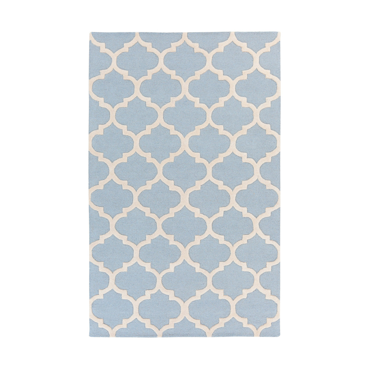 Pollack 96 X 60 inch Denim Indoor Area Rug, Rectangle