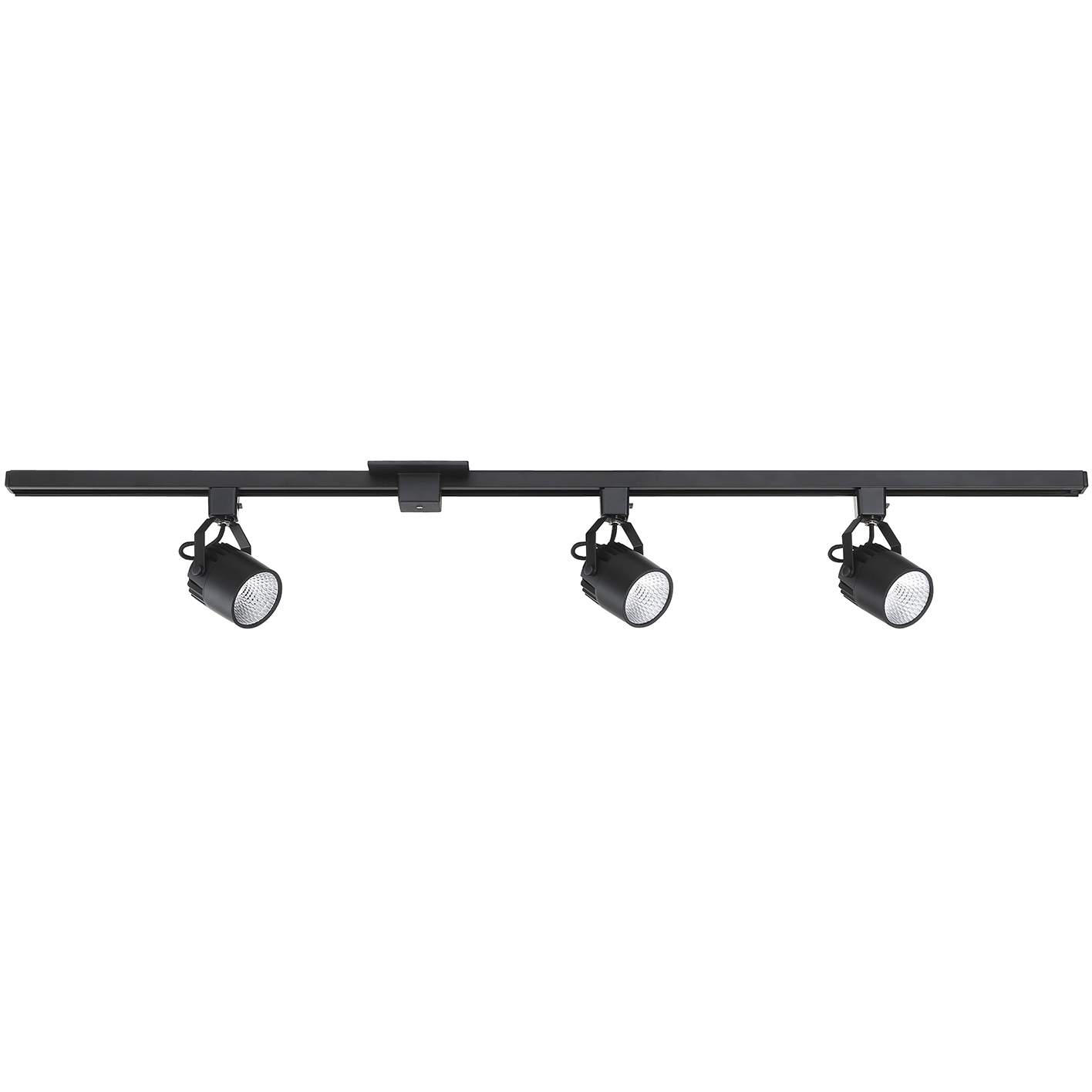 3 Cylinder 3 Light Black Track Lighting Kit Ceiling Light