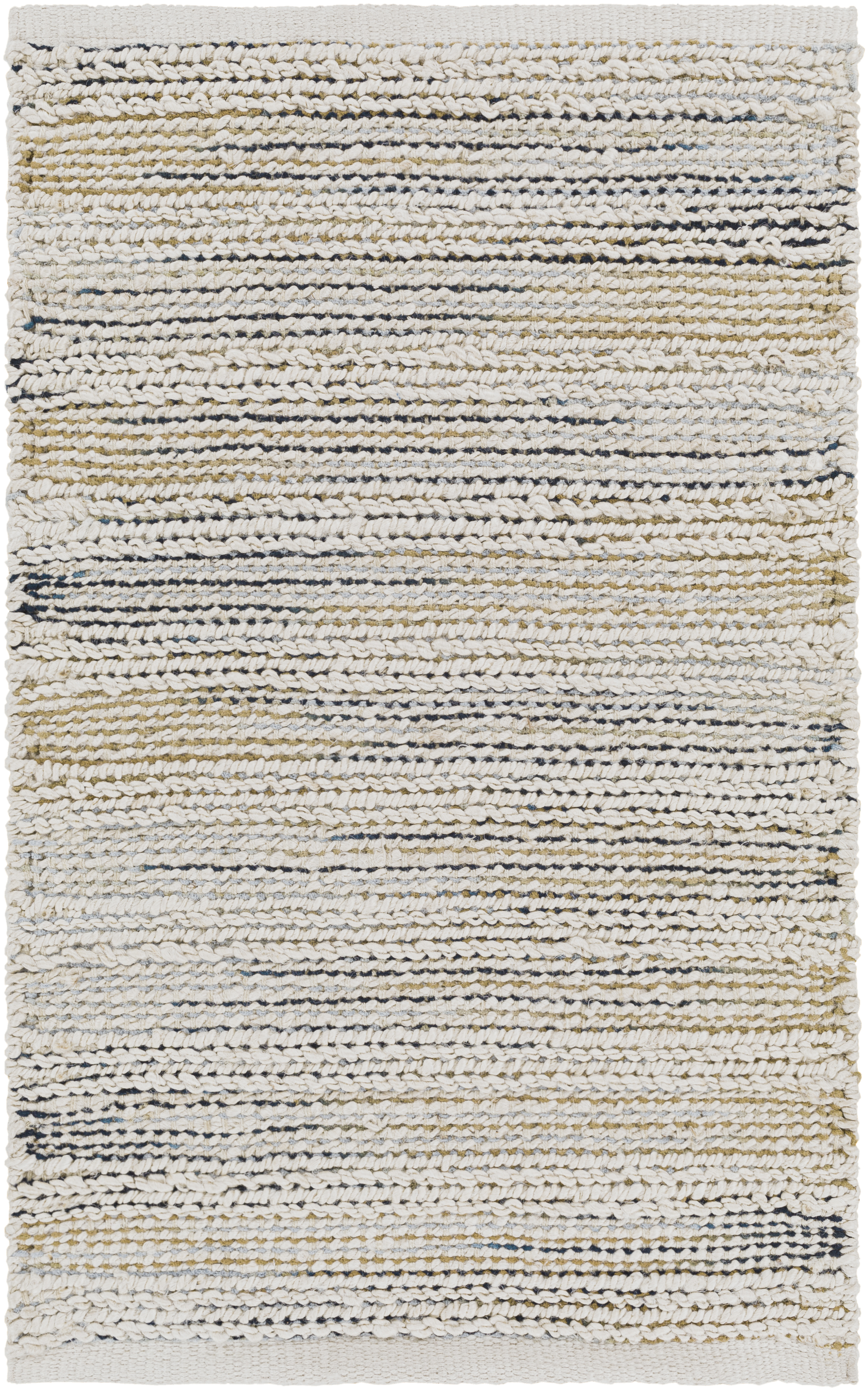 Bali 45 X 27 inch Blue Rug in 2 x 4, Rectangle