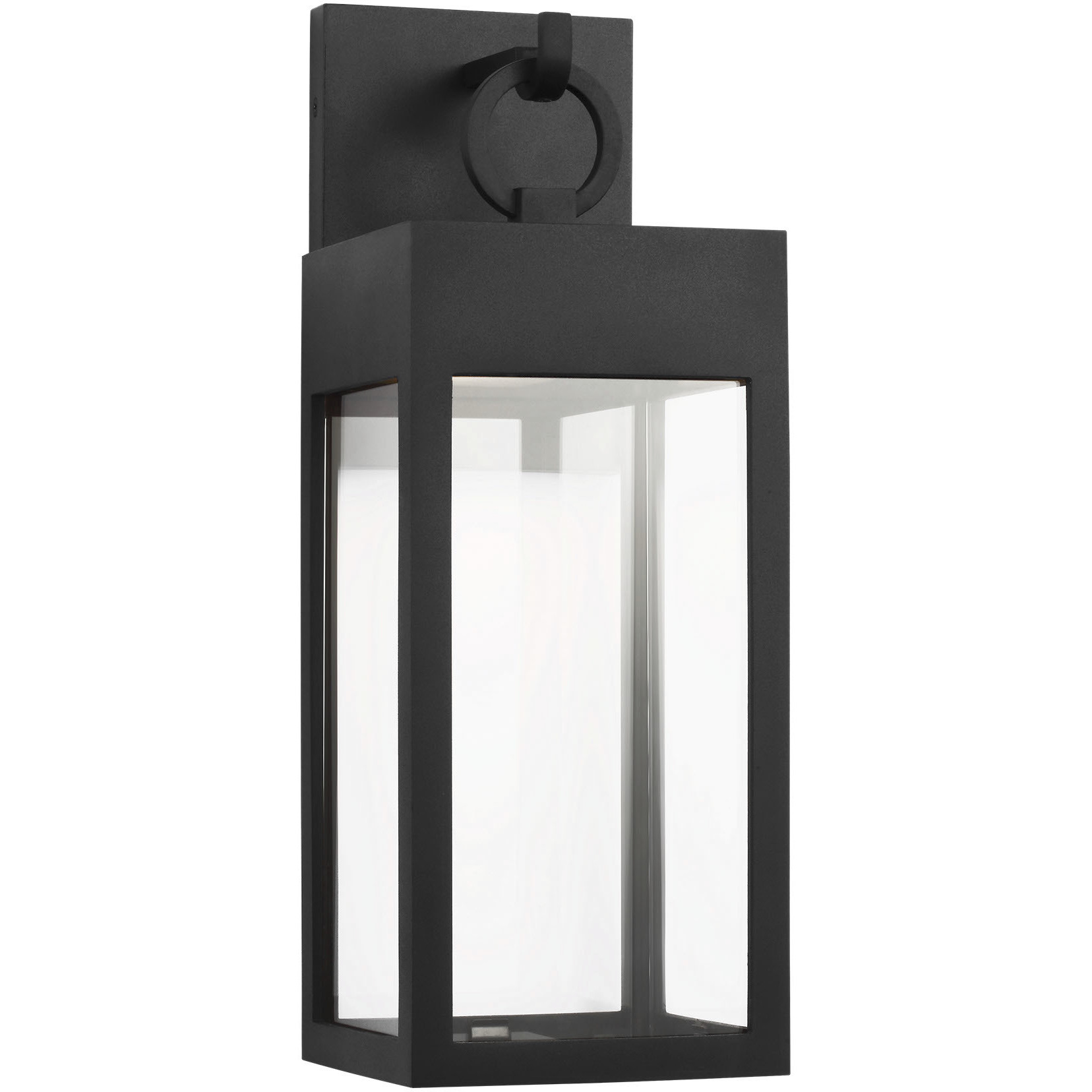 Sean Lavin Sesha 16 inch Textured Black Outdoor Wall Lantern