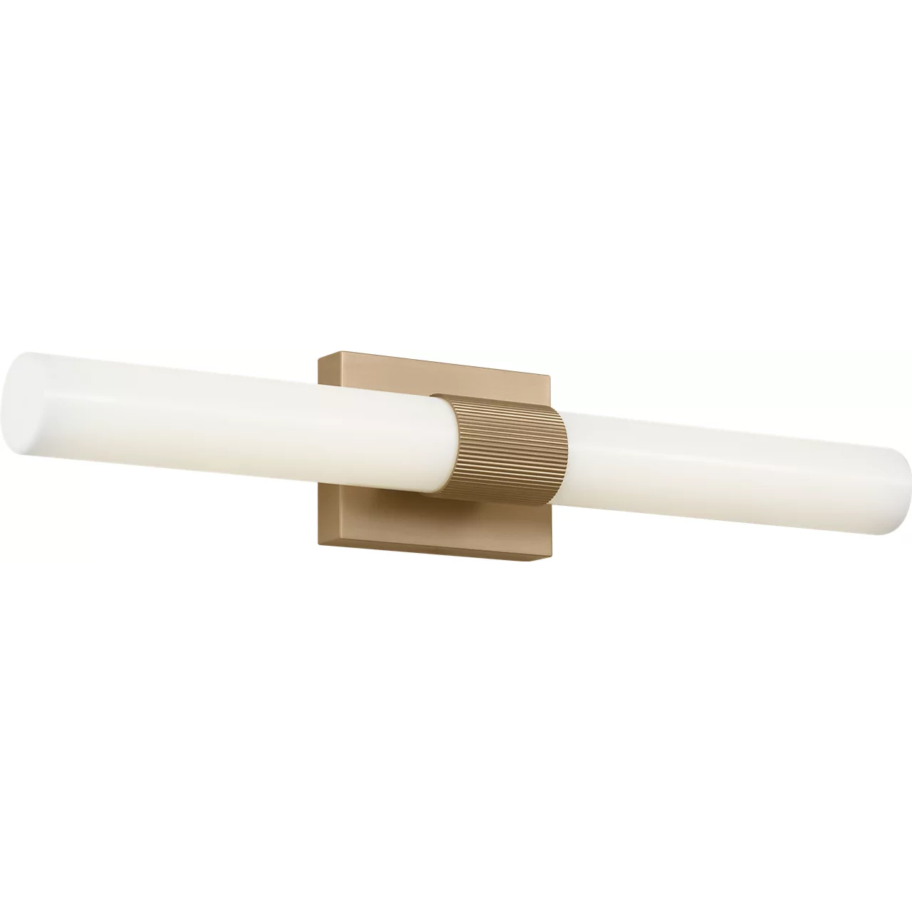 Sarco LED 24 inch Satin Brass Vanity Light Wall Light