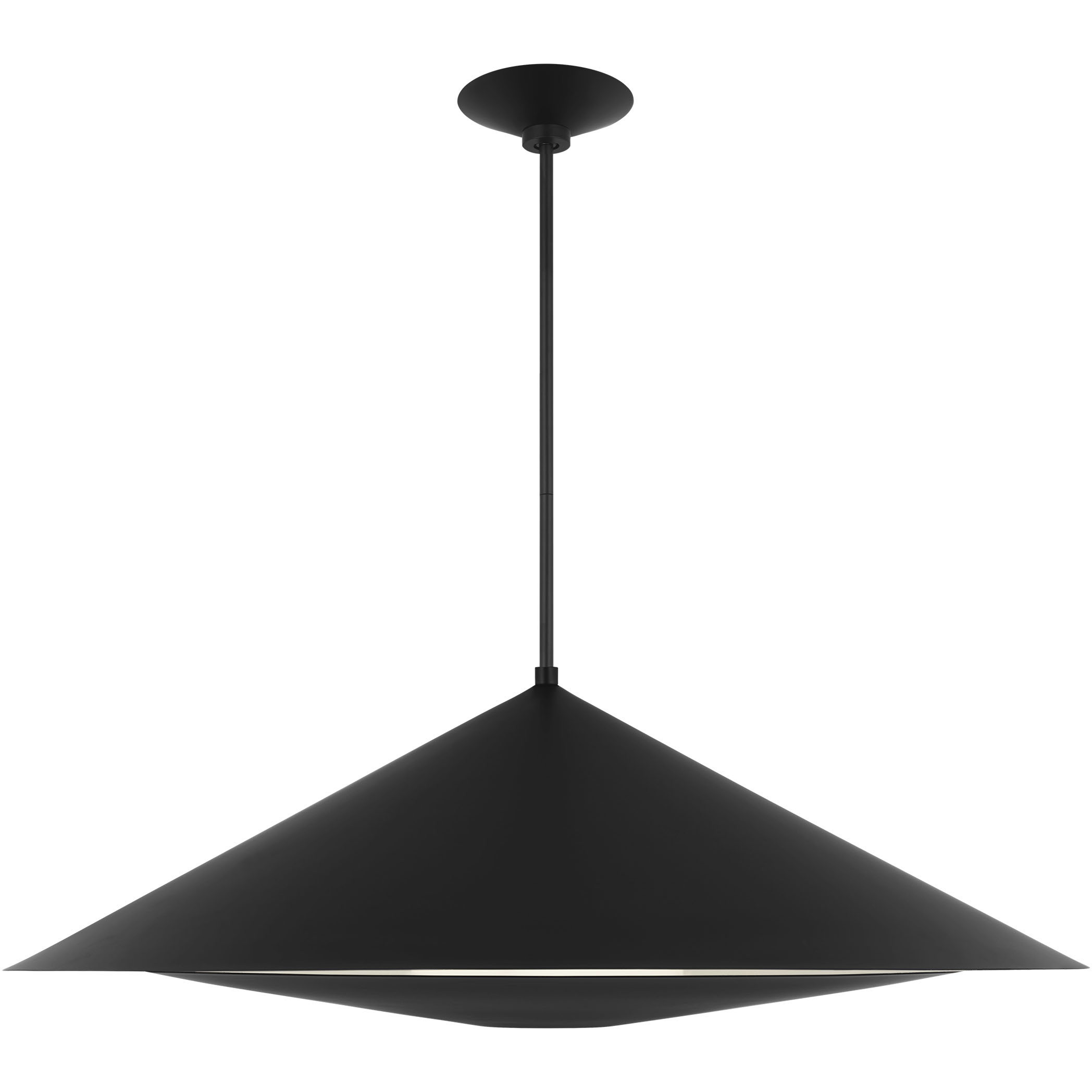 Kelly by Kelly Wearstler Echo 1 Light 36 inch Midnight Black Pendant Ceiling Light