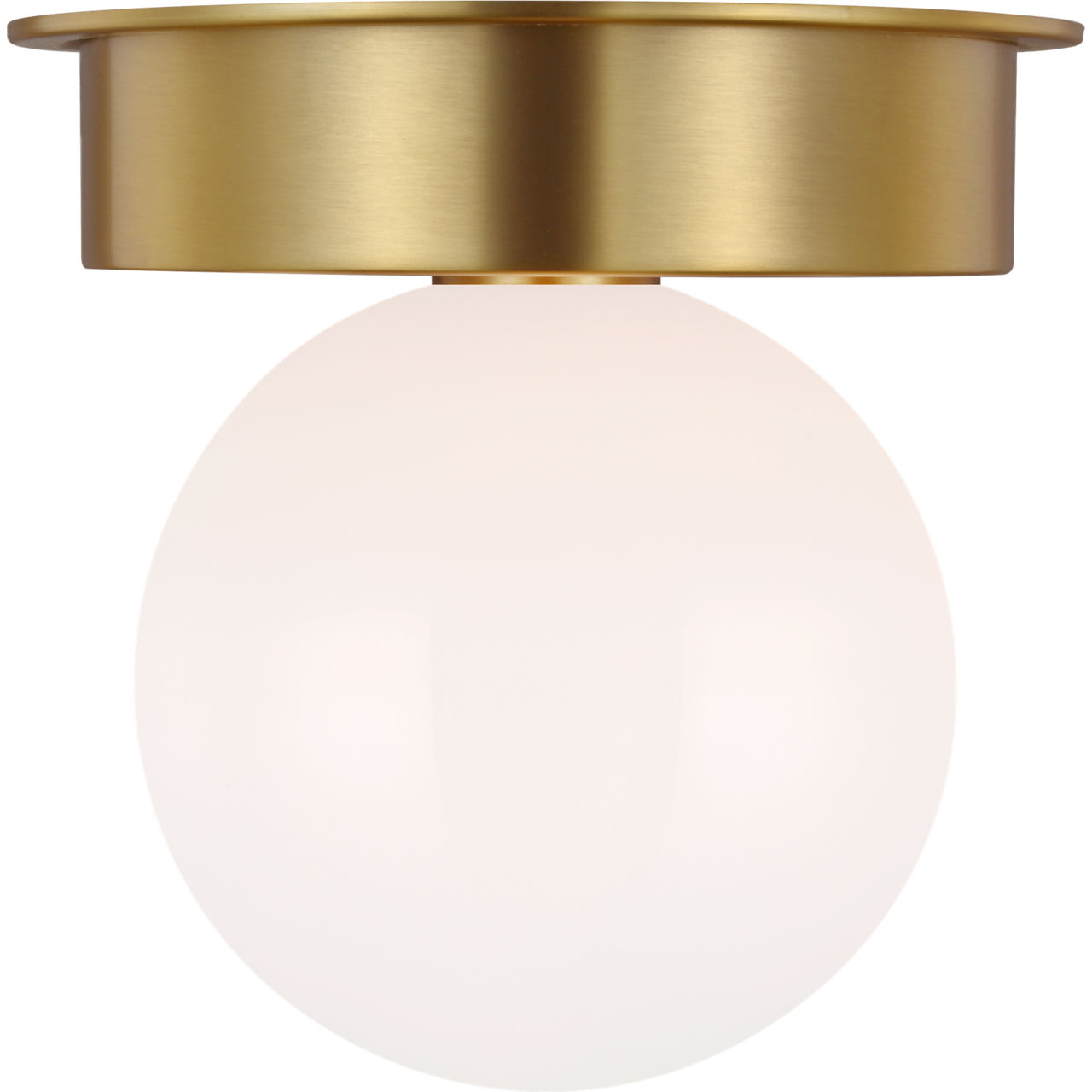 Kelly by Kelly Wearstler Nodes 1 Light 17.5 inch Burnished Brass Flush Mount Ceiling Light