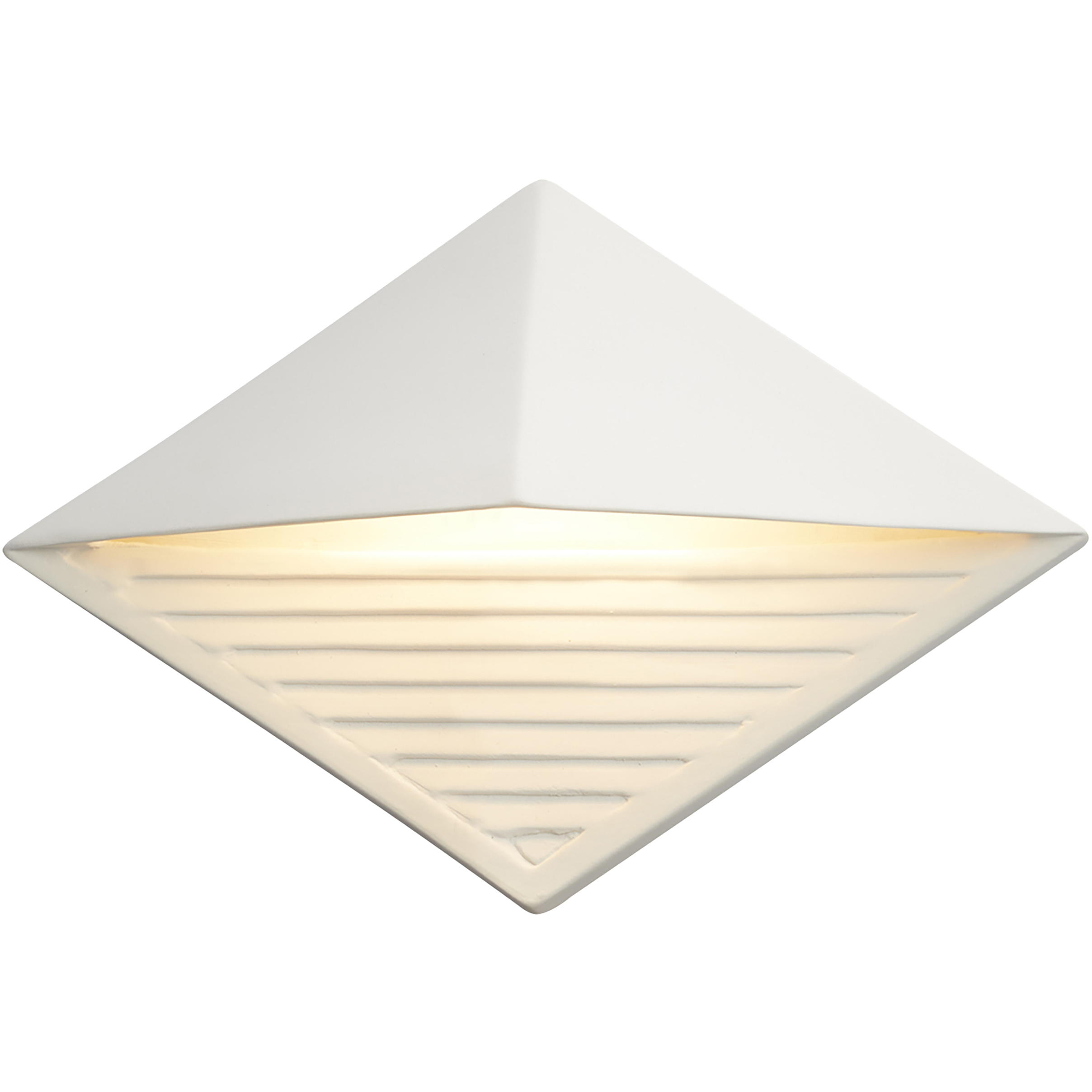 Ambiance LED 12 inch Celadon Green Crackle ADA Wall Sconce Wall Light, Diamond