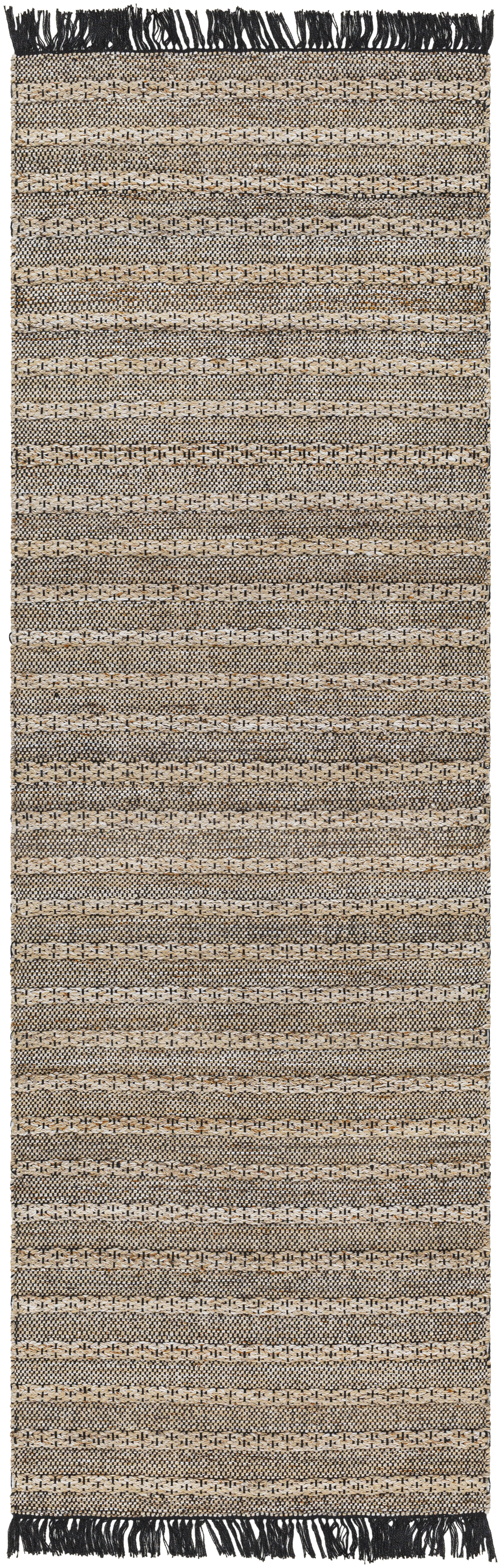 Azalea 96 X 30 inch Taupe Rug, Runner