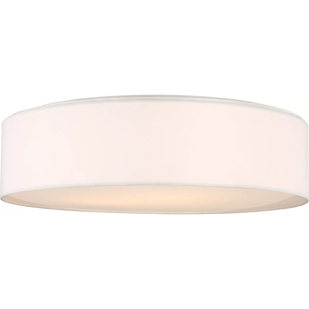 Larson 3 Light 24 inch Matte White Flush Mount Ceiling Light, Large