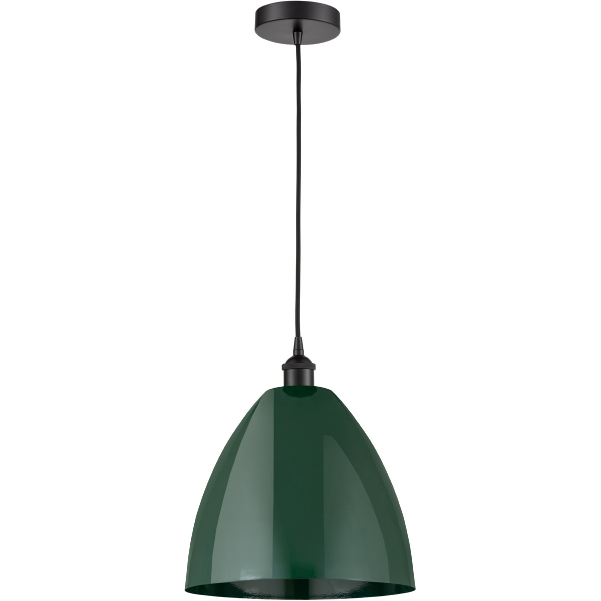 Edison Plymouth Dome 1 Light 12 inch Satin Gold Mini Pendant Ceiling Light