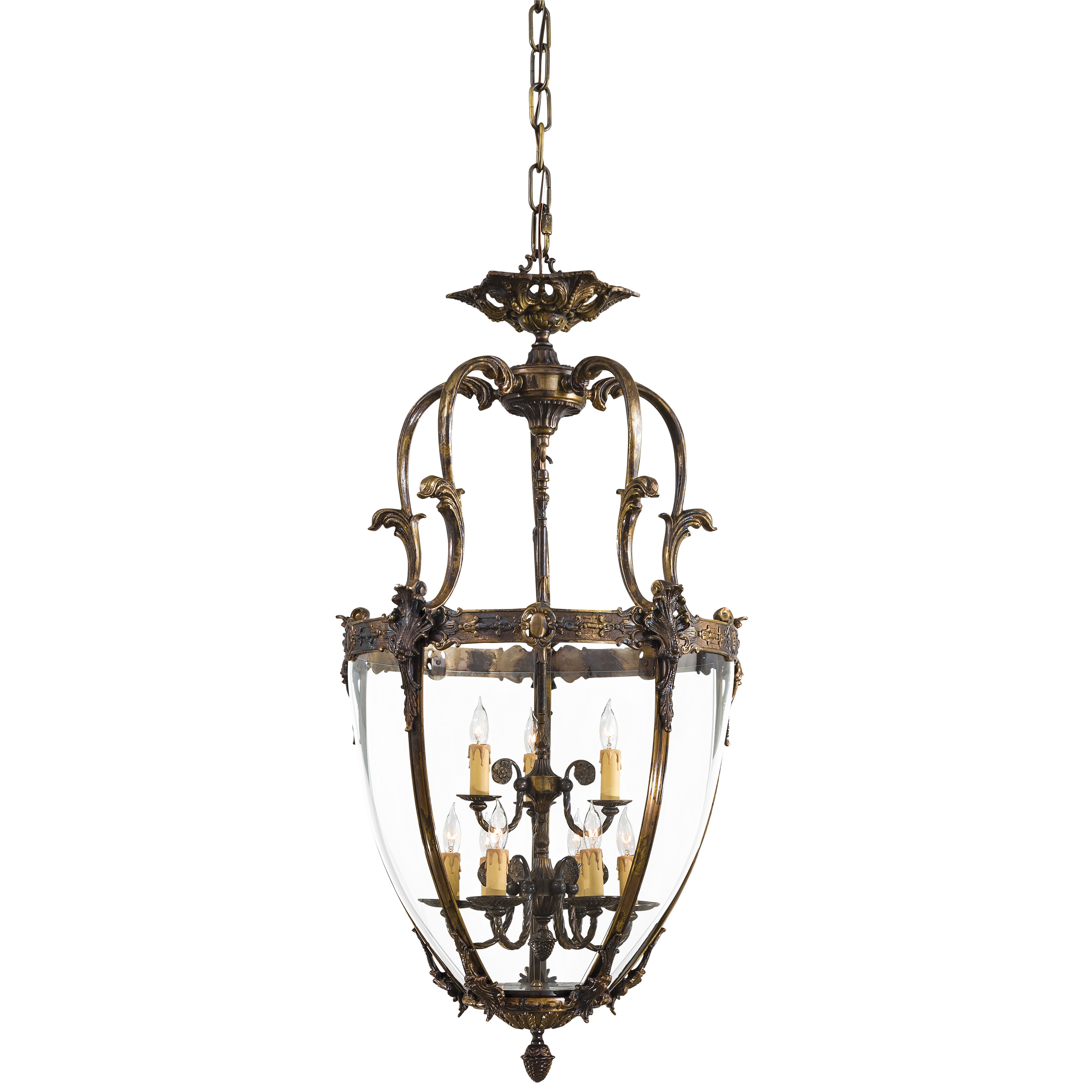 Jonathan 9 Light 24 inch Oxide Brass Foyer Ceiling Light