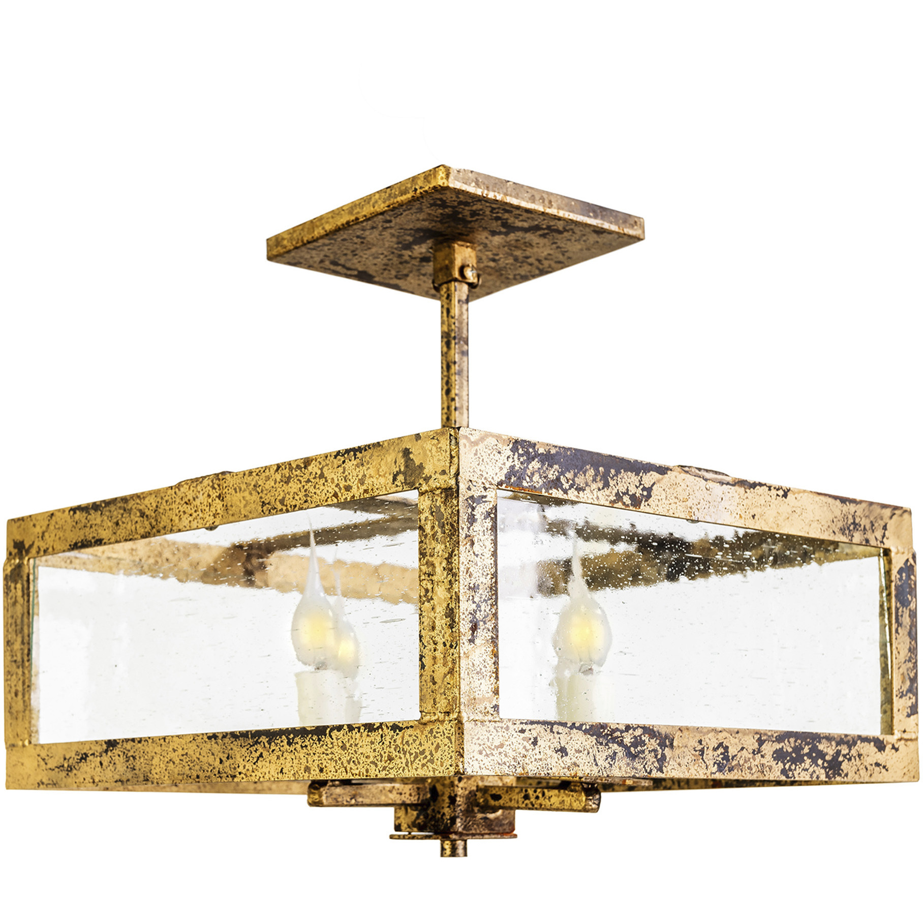 New Traditional 4 Light Old Gold Chandelier Ceiling Light
