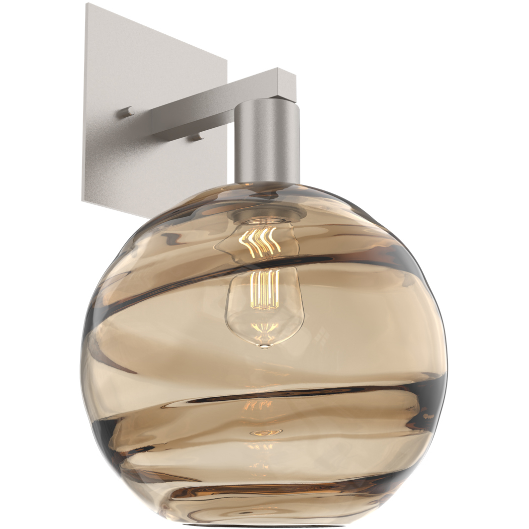 Terra 1 Light 9 inch Beige Silver Indoor Sconce Wall Light in Metallic Beige Silver, Terra Bronze
