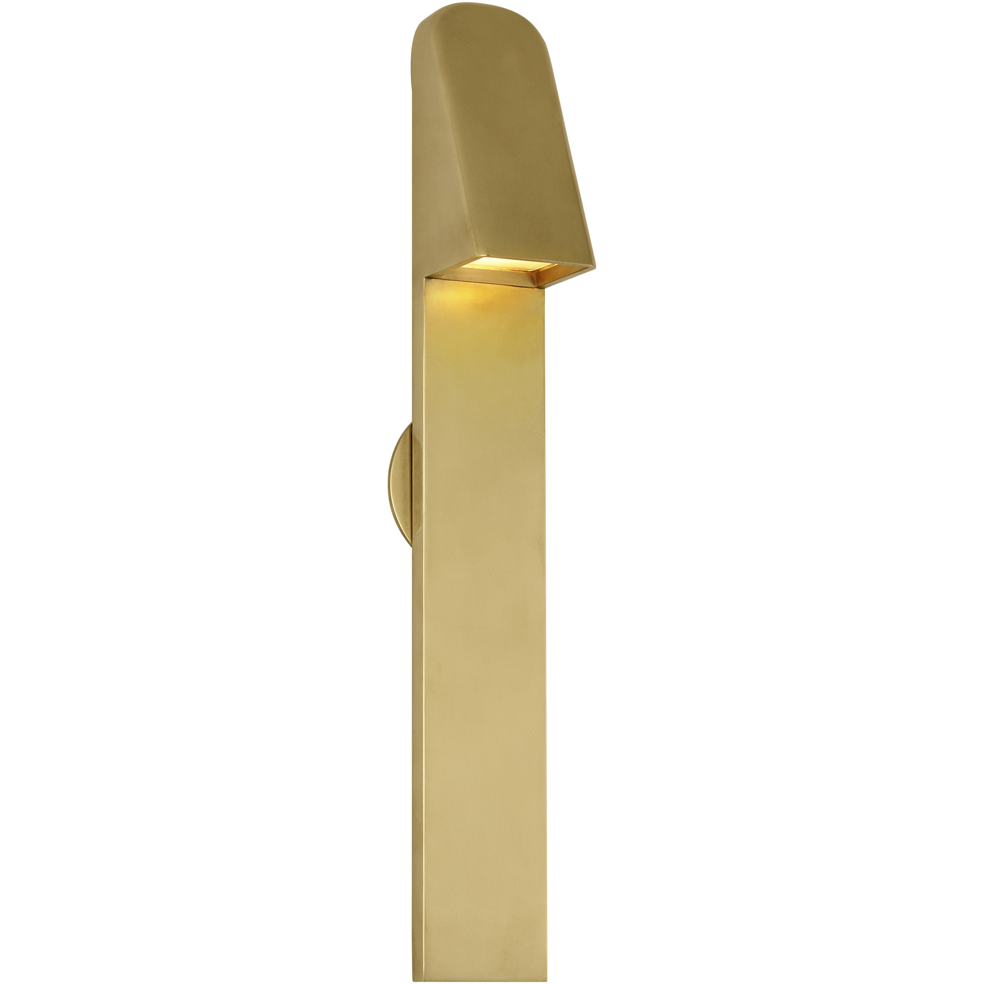 Sean Lavin Froler LED 17 inch Hand-Rubbed Antique Brass Outdoor Wall Light
