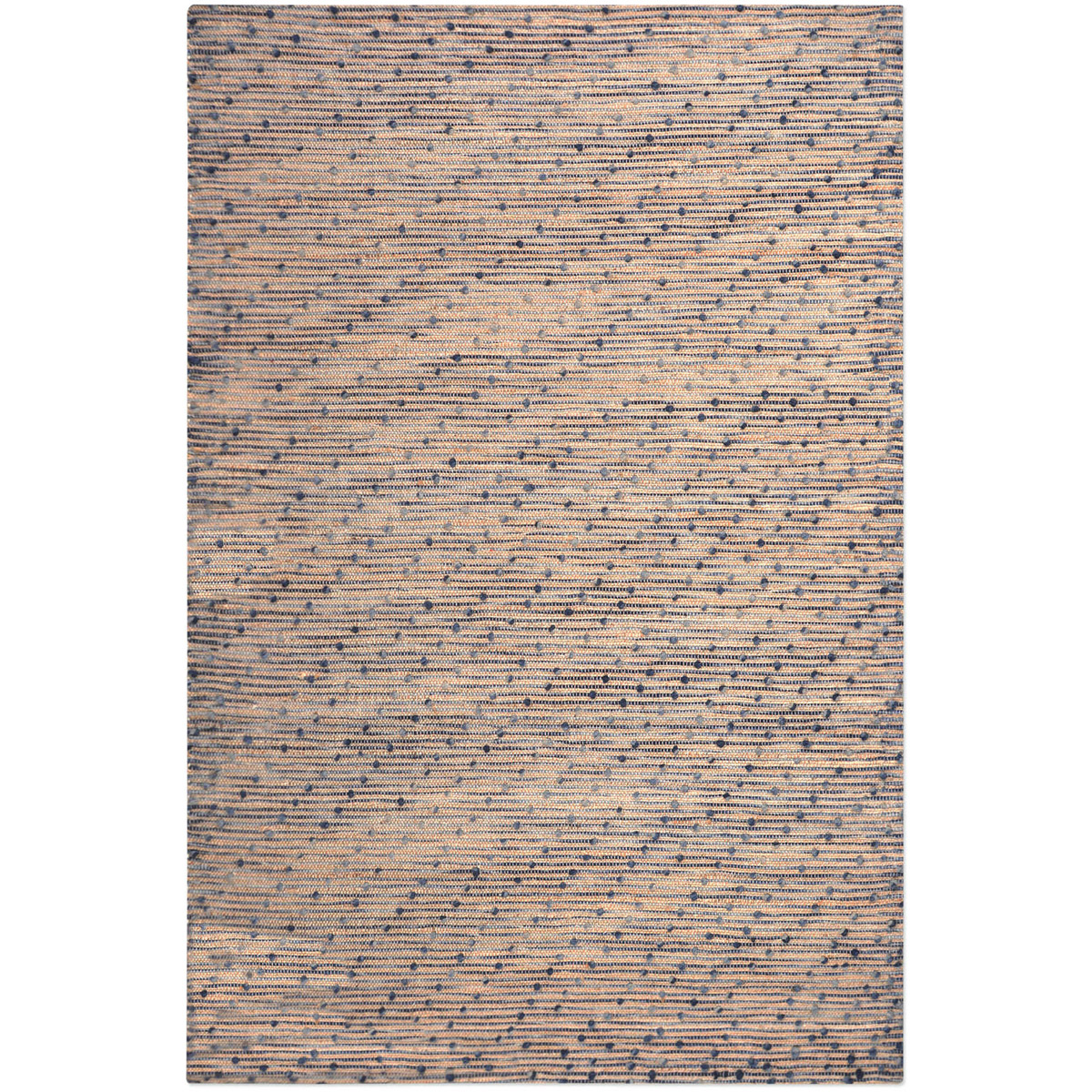 Imara 96 X 60 inch Blue and Natural Rug, 5ft x 8ft