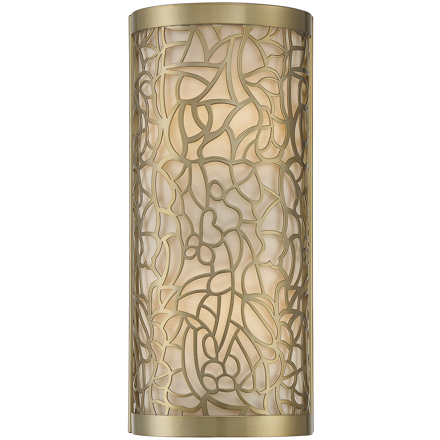 New Haven 2 Light 7 inch Burnished Brass Wall Sconce Wall Light