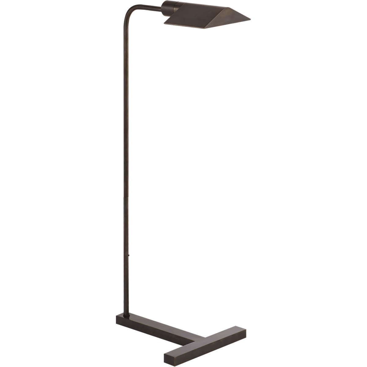J. Randall Powers William 36.25 inch 40 watt Bronze Floor Lamp Portable Light