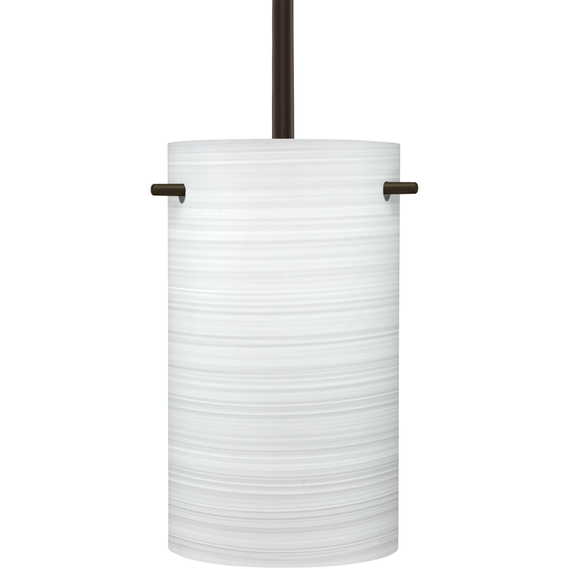 Tamburo 5 LED Bronze Stem Pendant Ceiling Light