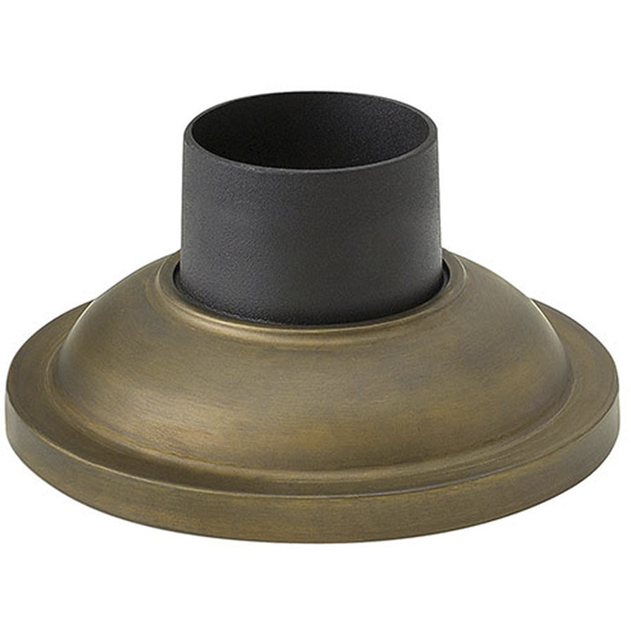 Isaac 7 inch Sienna Outdoor Pier Mount Base