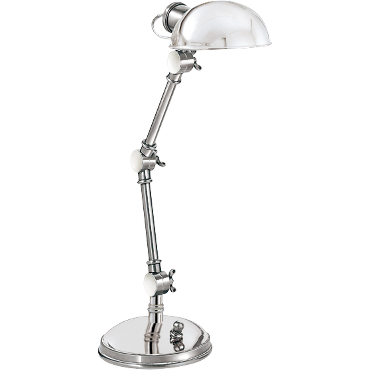 Chapman & Myers Pixie 13 inch 25 watt Polished Nickel Table Lamp Portable Light