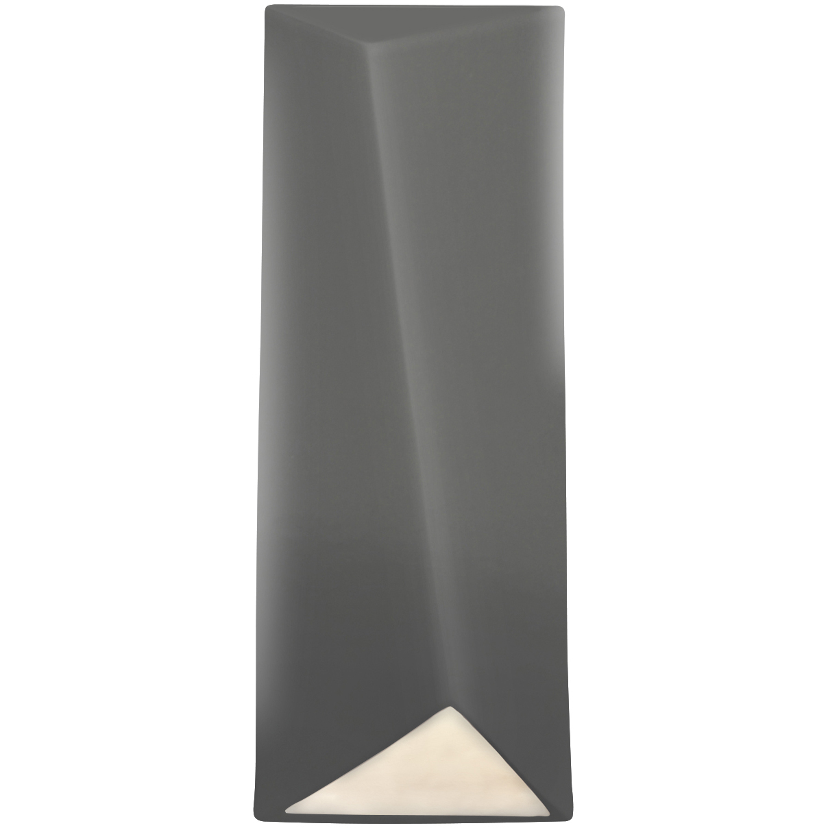 Ambiance LED 6.25 inch Gloss Grey ADA Wall Sconce Wall Light in Incandescent, Gloss Gray