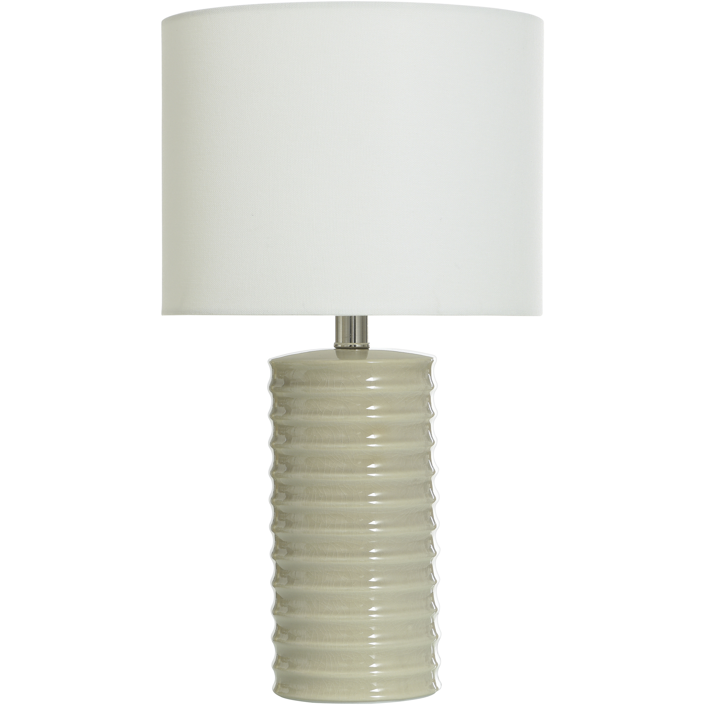 Sandwave 19.5 inch 60.00 watt Sandstone and Brussels Off-White Table Lamp Portable Light