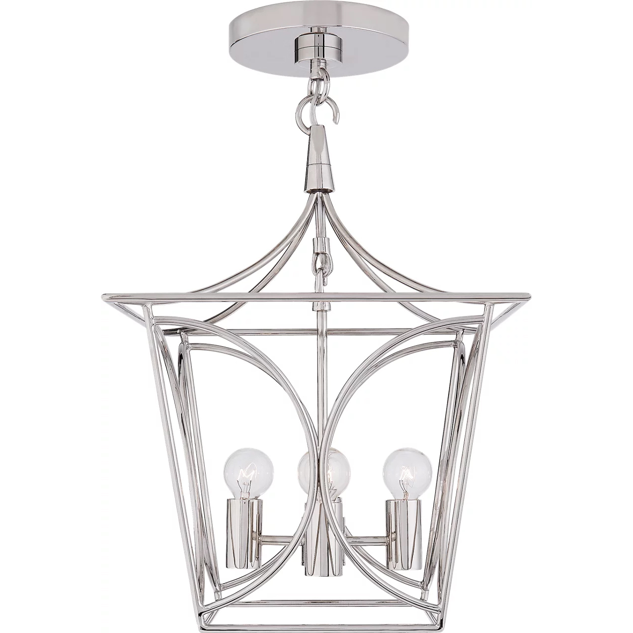 kate spade new york Cavanagh 4 Light 11.5 inch Polished Nickel Lantern Pendant Ceiling Light