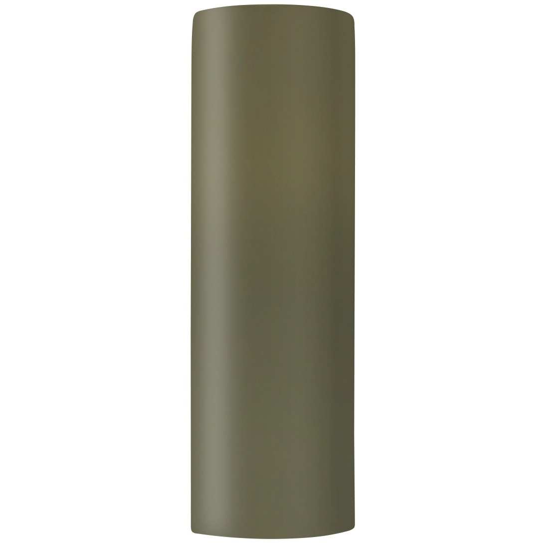 Ambiance 2 Light 5.25 inch Matte Green Wall Sconce Wall Light