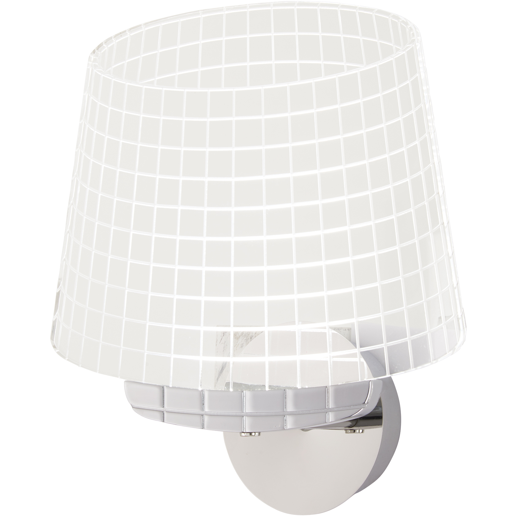 John LED 12 inch Chrome Wall Sconce Wall Light