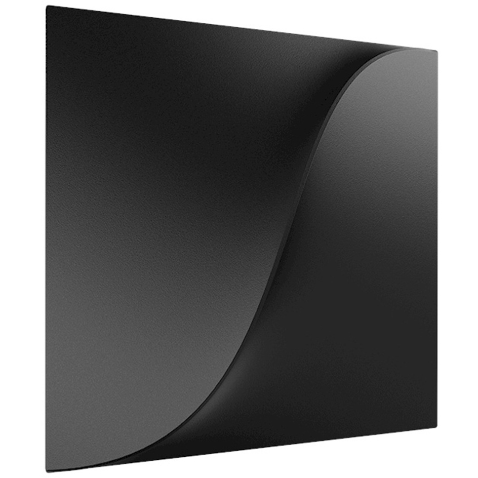 Double Diamond LED 1.75 inch Black ADA Wall Sconce Wall Light, dweLED