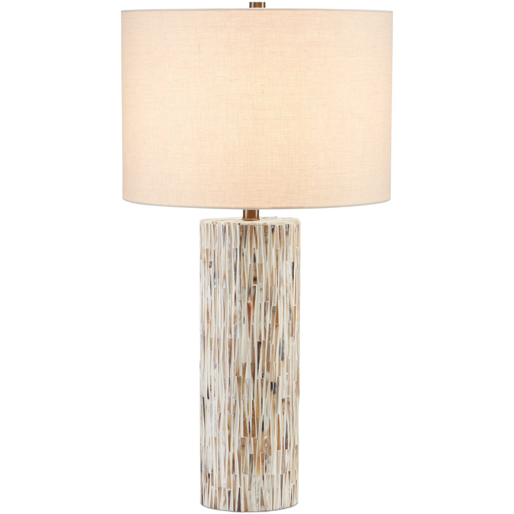 Aquila 29.5 inch 150 watt Cream and Natural and Brown Table Lamp Portable Light
